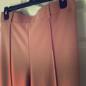 Light pink/salmon flowy dress pants